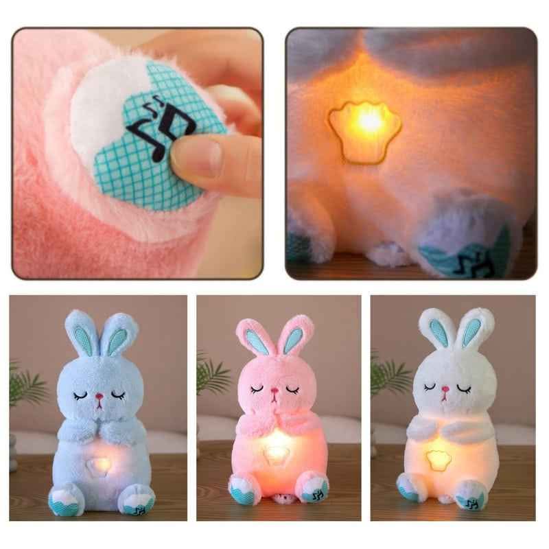 CONEJO QUE RESPIRA Y EMITE RUIDOS - COLOR: BLANCO